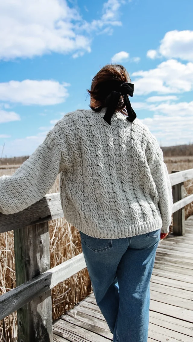 The Antonia Crochet Headband - CJ Design Blog
